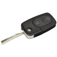 Корпус ключа Audi с выкидным жалом под 2 кнопки