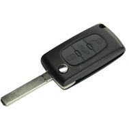 Корпус ключа Citroen с выкидным жалом под 3 кнопки