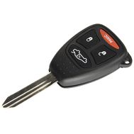 Ключ корпус Chrysler 4 кнопки с лезвием