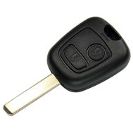Ключ корпус Citroen 2 кнопки с лезвием