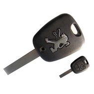 Ключ корпус Peugeot 206 307 с 2 кнопками и лезвием