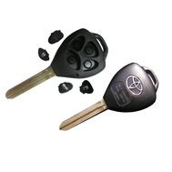 Ключ корпус Toyota с 4 кнопками и лезвием