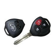 Ключ корпус Toyota с 3 кнопками и лезвием