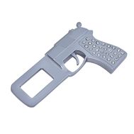 Заглушка ремня безопасности GUN SILVER в виде пистолета