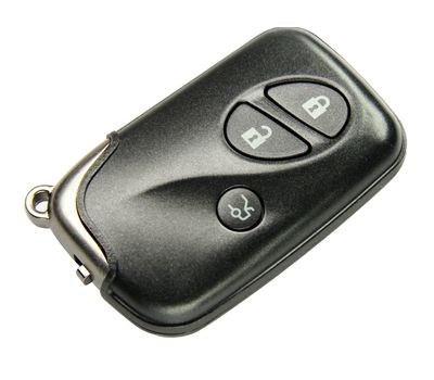 Cмарт ключ Lexus пульт ДУ с лезвием в корпусе и 3 кнопками