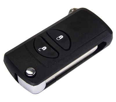 Корпус ключа Chrysler с выкидным жалом под 2 кнопки