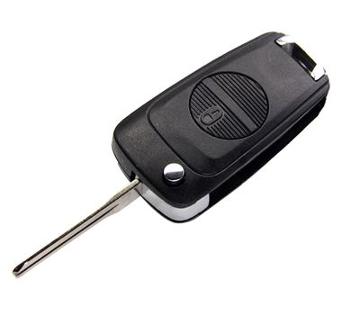 Корпус ключа Nissan с выкидным жалом под 2 кнопки