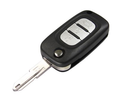 Корпус ключа Renault с выкидным жалом под 3 кнопки