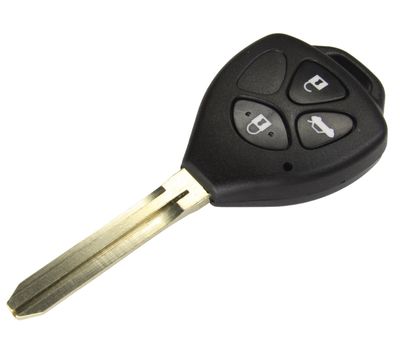 Ключ корпус TOYOTA RAV 4 с 3 кнопками и лезвием