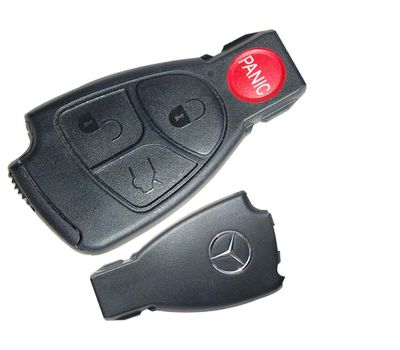 Cмарт ключ Mercedes пульт ДУ с лезвием в корпусе и 4 кнопками USA