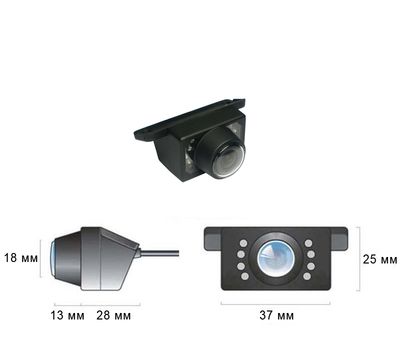 Цветная универсальная камера фронтального обзора 170CV3