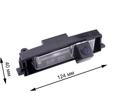Штатная камера заднего вида для автомобиля Toyota RAV4 с углом обзора 170°