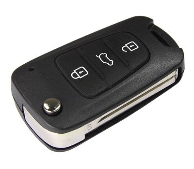 Корпус ключ KIA с выкидным жалом под 3 кнопки